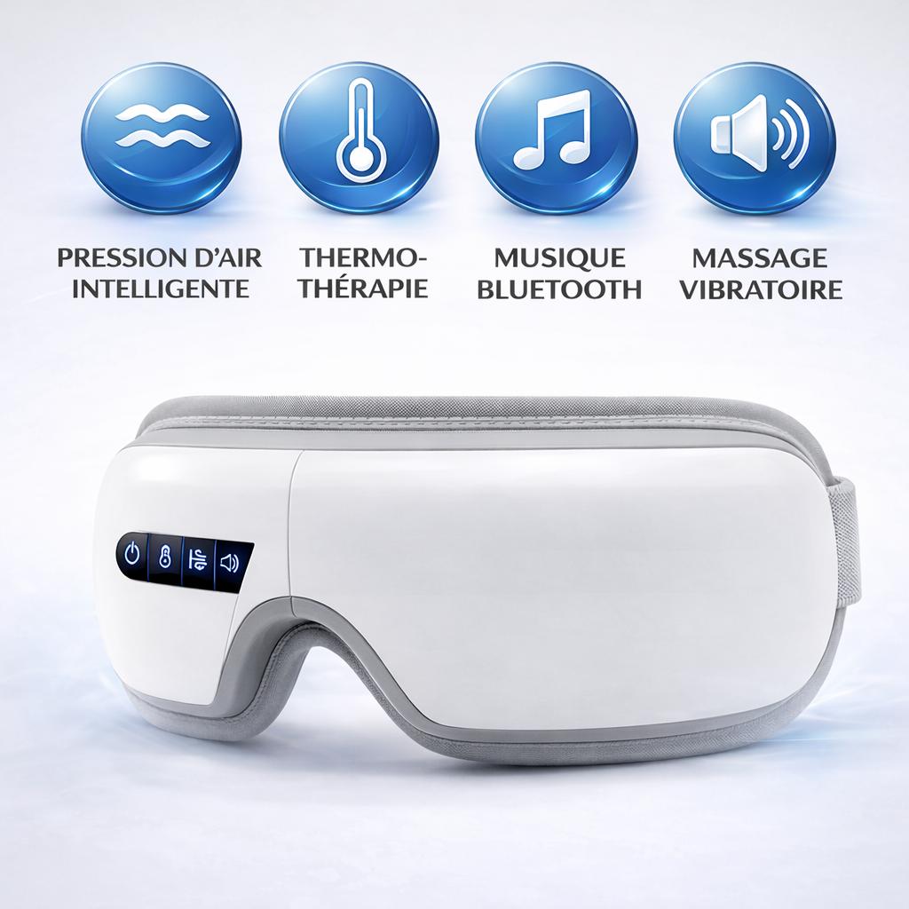 Relax'Optic™ : Masque de Massage Oculaire Intelligent